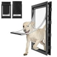 thumbnail image 1 of Porte pour Animaux de Compagnie à Deux Voies, Porte pour Animaux de Compagnie à Haute Résistance aux Chocs, Matériau PVC ABS Matériel pour Porte pour Animaux de Compagnie, 1 of 8