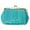 Blue, variant on Eel skin Leather Coin Purse Snap Closure E 905