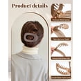 thumbnail image 5 of AWAYTR 6 PCS Oval Flat Hair Claw Clips for Women, Medium French Clips with Strong Grip, Non Slip Hair Clips for Thick & Thin Hair, 5 of 7