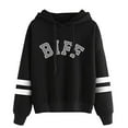 thumbnail image 3 of greg biffle BIFF  hooded drawstring pocketless  sweatshirt men/women rip  pullover, 3 of 6