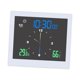 thumbnail image 2 of Reloj de pared para ducha, reloj digital para baño, reloj temporizador de pared para cocina resistente al agua Blanco, 2 of 9