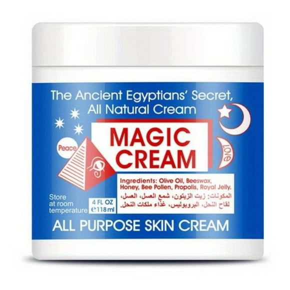 Flash Deals! Eguiwyn All Natural Magic Cream Face Cream Multi Purpose Moisturizer for Body and Dry Skin Skin Protectant for Women and Men Balm for Scar