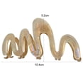 thumbnail image 5 of Fvsianol Hair Claw Wavy Hair Claw Wavy Hair Claw Clip Non Slip Strong Hold Barrettes Hairpins Clamp, 5 of 7