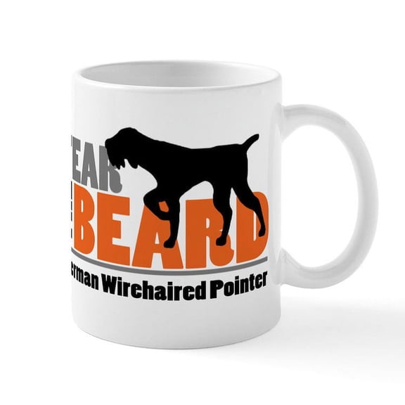 CafePress - Fear The Beard GWP Mugs - 11 oz Ceramic Mug - Novelty Coffee Tea Cup