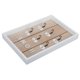 thumbnail image 5 of Estante para llaves montado en la pared, organizador de llaves de madera, colgador decorativo para colgar llaves, decoración (D), 5 of 8