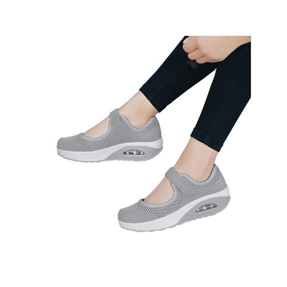 SIMANLAN Womens Casual Work Sneakers Comfort Lightweight Working Nursing Shoes
