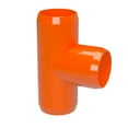 thumbnail image 7 of FORMUFIT PVC Fitting, Standard Tee , Furniture Grade, 1-1/4" Size, Orange, 4-Pack (F114TEE-OR-4), 7 of 7