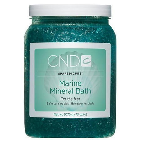 CND Marine Mineral Bath Salt for Feet, 73 Oz