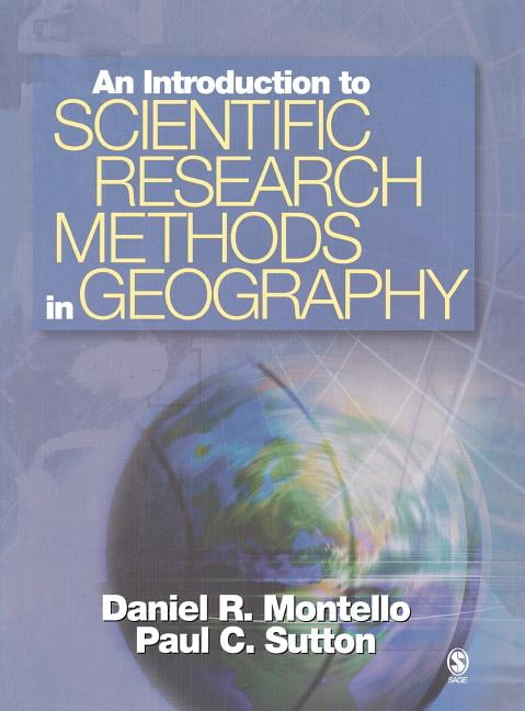 research methods and techniques in geography