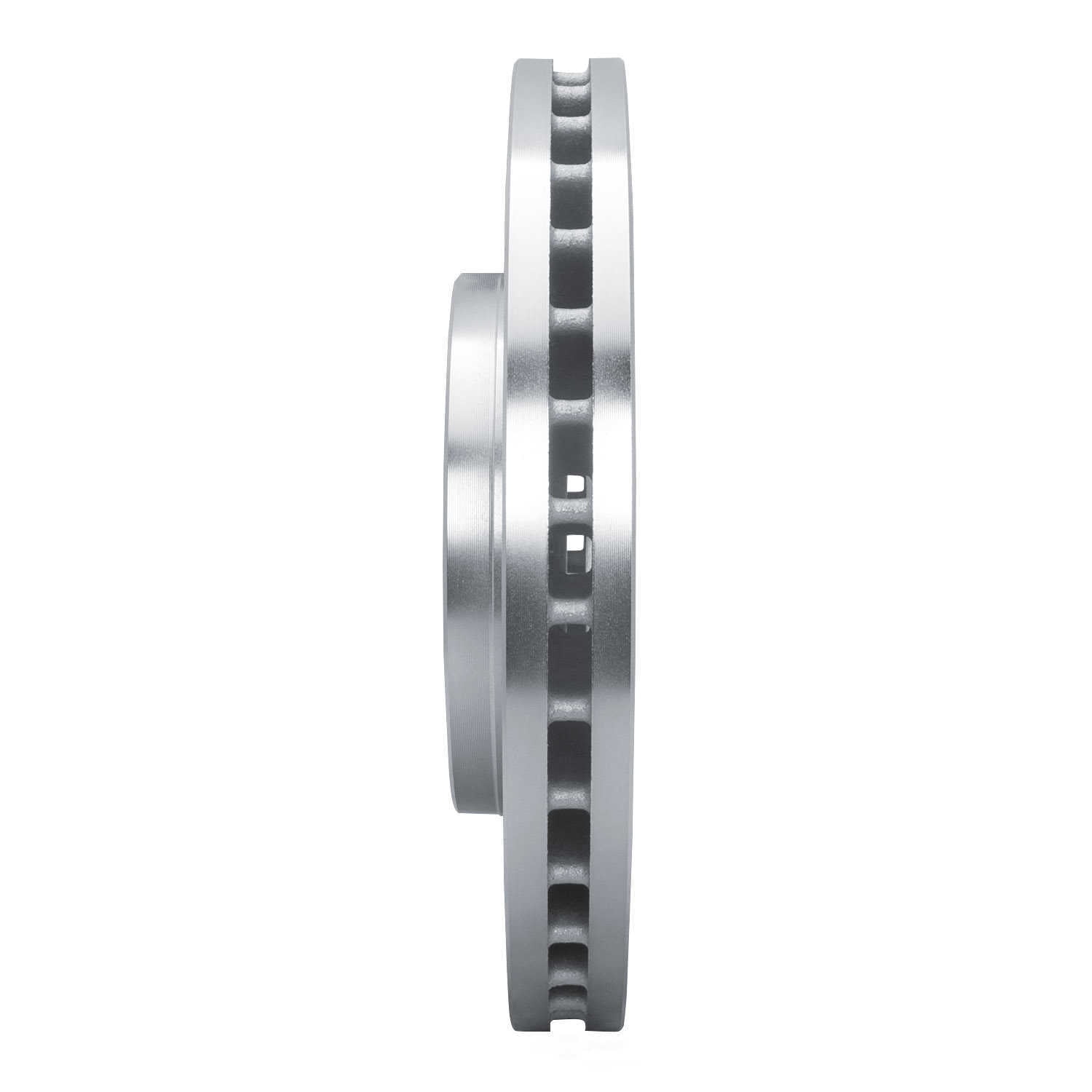 Dynamic Friction Company 631-76057R DFC Brake Rotor - Drilled And Slotted - Silver