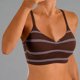 thumbnail image 4 of Sujetador Inalámbrico Ajustable de Color Sólido de las Mujeres de Cuatro Filas sin Costuras de Elevación Soporte Suave para el Uso Diario, 4 of 5