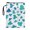 Blue White Watercolor Spots, variant on HELLHERO 1pcs Book Covers with Book Protection Gift Reusable Book Organzoer Holder with Handle for Librarian Protector Wrap Bag, Desert Giraffe with Cacti