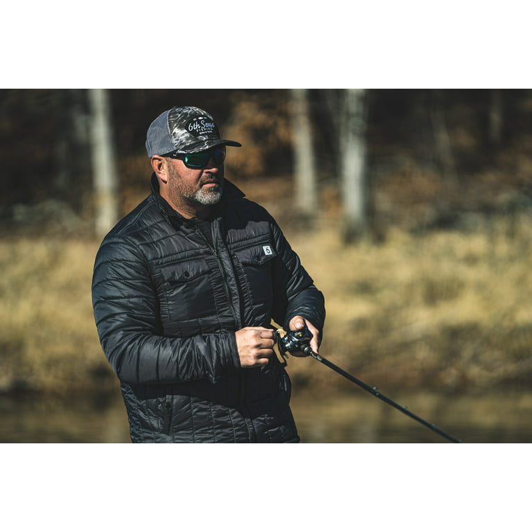 6th Sense Fishing WaterDock Jacket, Size: Large, Black