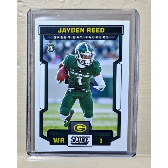 Jayden Reed 2023 Panini NFL #363 Score Rookie Football Card Green Bay Packers