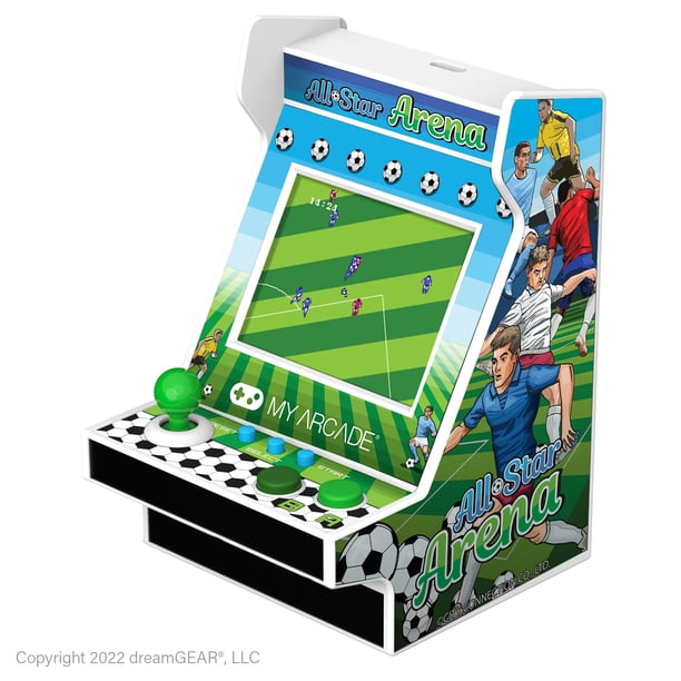 Mini máquina arcade My Arcade All-Star Arena con pantalla de 2,4"