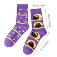 thumbnail image 3 of Miaoju Halloween Socks Men's Gift for Men Cotton Funny Socks Colourful Socks Women's Men's Socks Halloween Gifts, 3 of 5