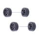 thumbnail image 1 of Juego de ruedas y neumáticos 1: 64, neumáticos RC con llanta, pieza de control remoto, ruedas de vehículo, neumático modificado para modelos de coche, negro, 1 of 8