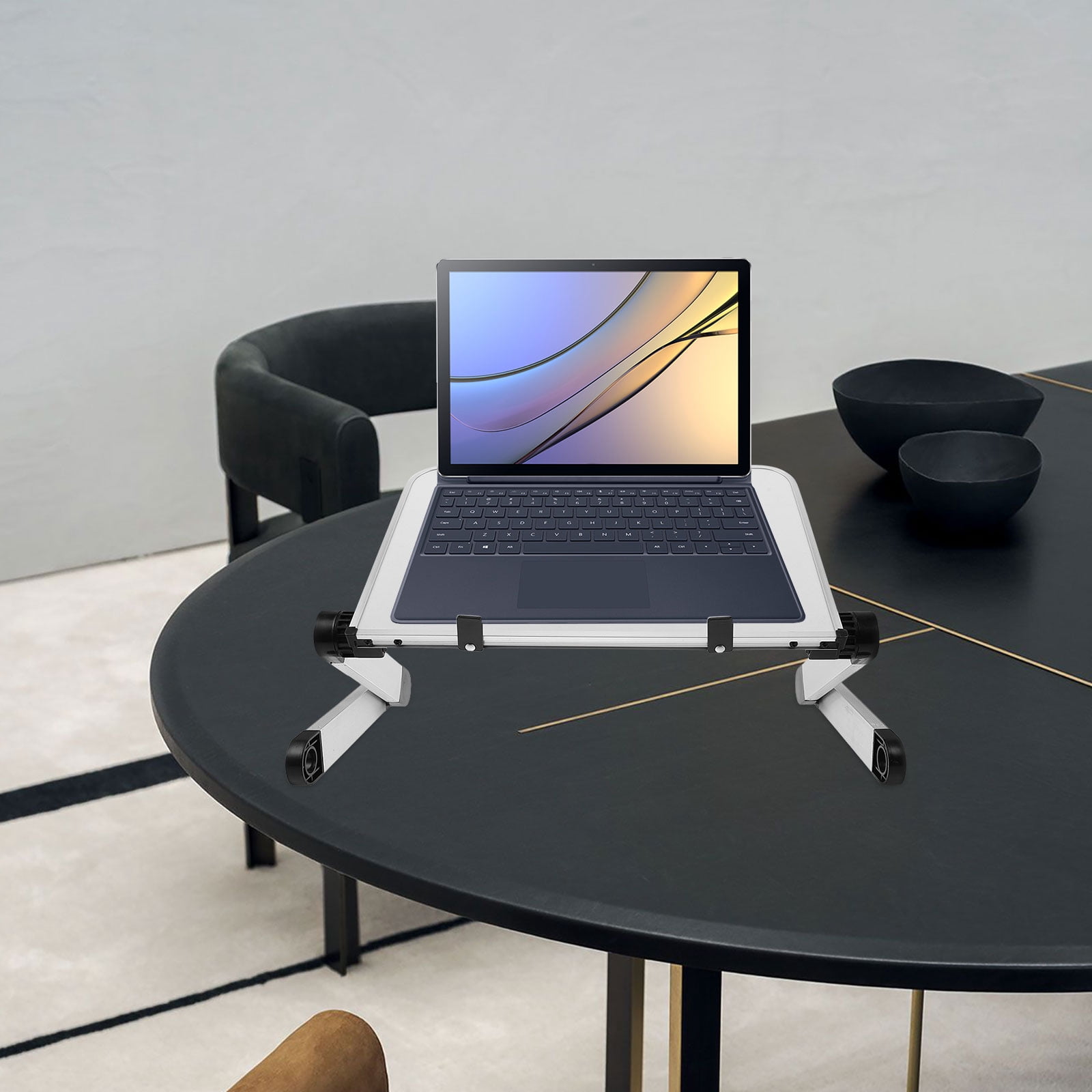 UPKOCH 3Pack Minimalist Laptop Stand Foldable Design for Travel and Home Office Use