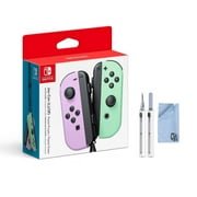 Joy-Con (L)/(R) - Pastel Purple/Pastel Green with BOLT AXTION Bundle