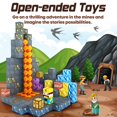 thumbnail image 2 of Bloques magnéticos Toylogy Mine Magnet World Sword Edition 3+, 2 of 8