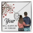 thumbnail image 1 of You WIll Always Be My Forever Forever Necklace w Message Card, 1 of 7