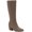 Beige, variant on Style & Co. Womens Warrda Faux Suede Zip Up Mid-Calf Boots