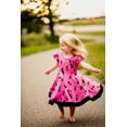 thumbnail image 2 of Twirly Pink Cat Dress, 2 of 11