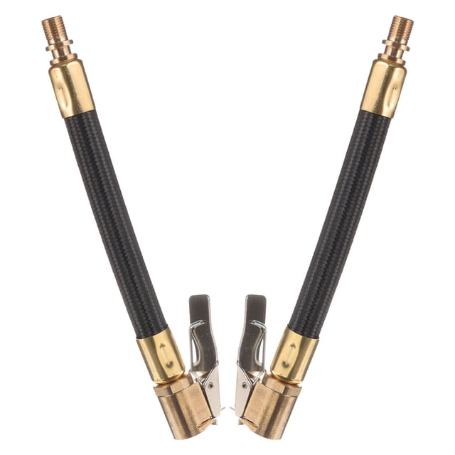 unbranded 2Ud Tubo Extensor Para Inflado De Llantas Carro Con Manguera De Cobre Y Conector