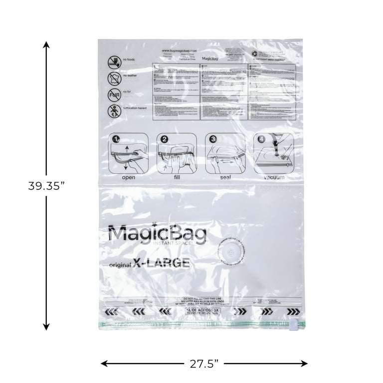 MagicBag X-Large Vacuum Storage Bag, 1 Pack photo 4