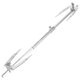 thumbnail image 3 of Yuarrent Palos de barbacoa duraderos y ligeros portátiles, accesorios para horno, tenedor para asar pollo, pinchos, horno giratorio carpas No.02 Yuarrent OD009931-02, 3 of 6