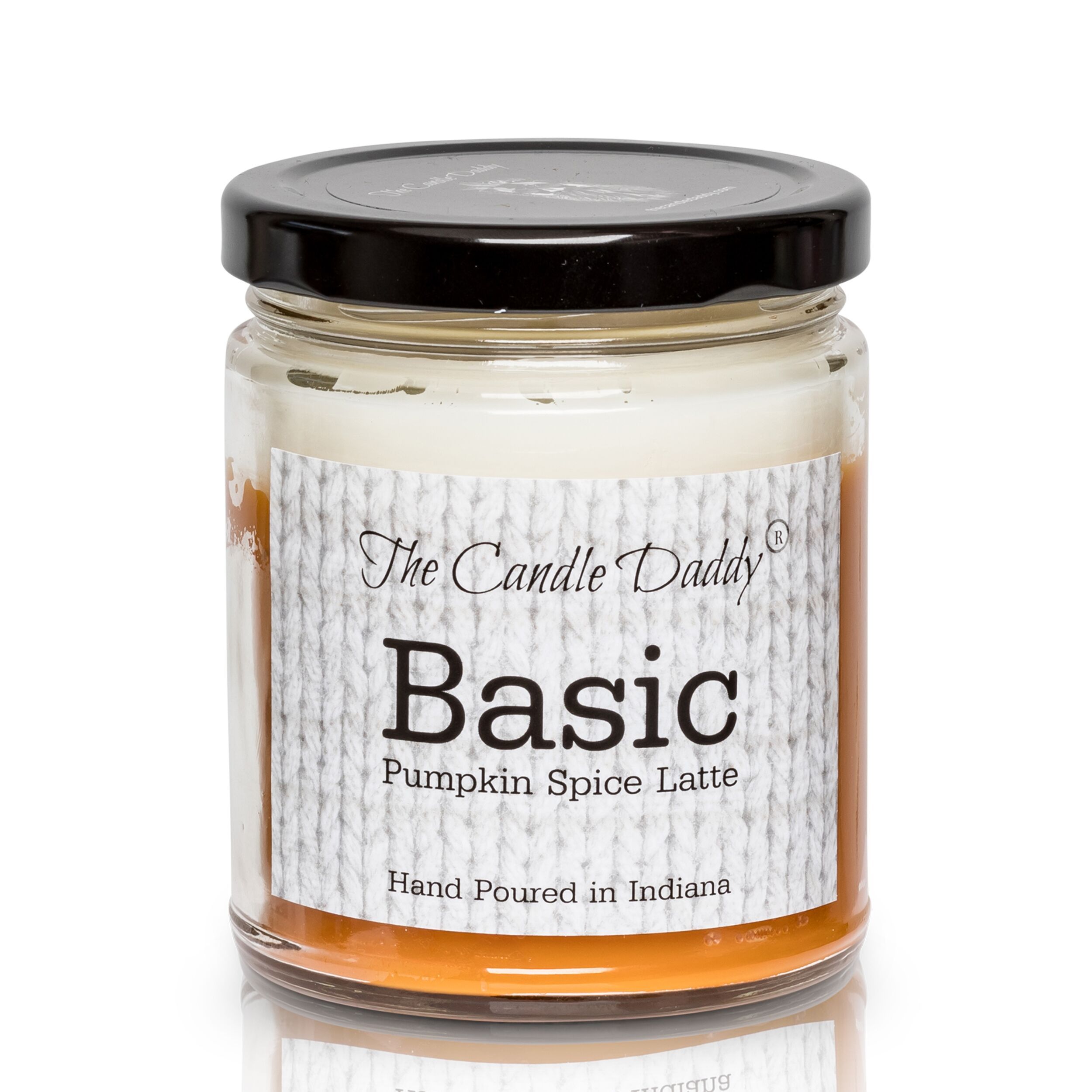 Basic Fun & Funny Jar Candle Pumpkin Spice Latte 6 oz 40 hour burn