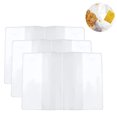 thumbnail image 2 of Amazon Basics - Tarjetero de plástico para tarjetas de visita, fundas protectoras para carpeta de 3 anillas, transparente, paquete de 25, 2 of 6