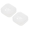 thumbnail image 1 of Uxcell Tennis Vibration Dampener, 2 Pack Square Shock Absorber Clear, 1 of 6