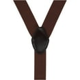 thumbnail image 2 of CTM  1.375 Inch Wide Suspender with Drop Tab Swivel Hook Ends (Men), 2 of 3