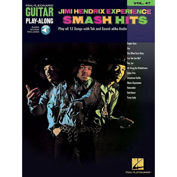 Guitar Play-Along Jimi Hendrix Experience - Smash Hits: Guitar Play-Along Volume 47, (Paperback)