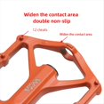 thumbnail image 4 of Pedales de Bicicleta 2 Piezas Ultraligeros para BMX, , Carretera, Antideslizantes, de Aleación de Aluminio, Color Rojo, 4 of 5