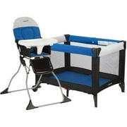 Cosco Colorblock Surf the Web Blue Playard & High Chair Value Set