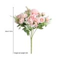 thumbnail image 3 of Artificial Flowers Outdoor UV Resistant Shrubs Plants Spring Fake Flower Plastic Flowers for Wedding Home Table Party Window Decoration, Holiday Outdoor Lawn Entrance Decor, 3 of 8