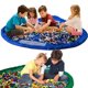 thumbnail image 3 of Juego infantil de 60 pulgadas y 150 cm, tapete plegable para bebé, bolsa de almacenamiento de juguetes para niños, tapete, organizador de juguetes para niños, 3 of 3