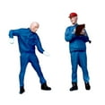 thumbnail image 3 of BELOVING 1/64 Repairman Figure Ornament Miniature People Model Micro Landscapes Decor 2PC, 3 of 10