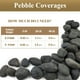 thumbnail image 3 of Black River Rocks FANTIAN, 9 kg, 5-8 cm, natural, sin pulir, 3 of 9