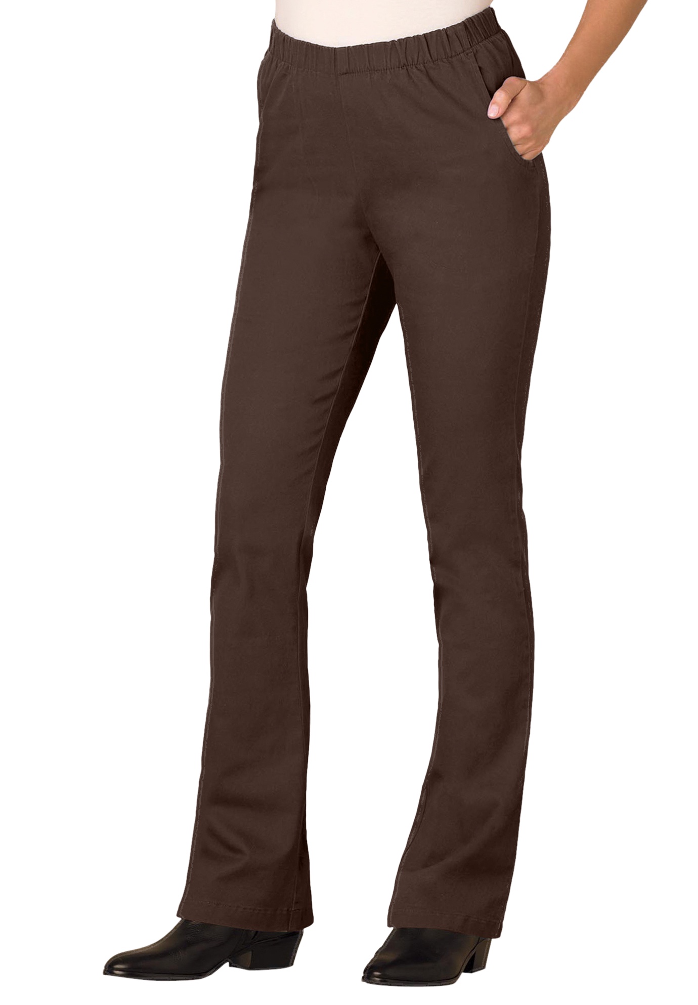 Woman Within Womens Plus Size Tall Perfect Bootcut Jean