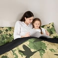 thumbnail image 5 of Homewish Animal Mallard Duck Bedding Comforter Set 2pcs for Boys Girls,Abstract Camouflage Camo Twin Comforter Sets Microfiber,Retro Vintage Aesthetic Breathable Bedding Set, 5 of 8