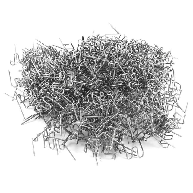 Universal 100 Pcs/Set Precut 0.6mm-0.8mm Hot Flat For Plastic Stapler Repair Welder repair tool