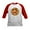 Red/White, variant on CafePress - Halloween Goldendoodle Witch Kids Baseball T Shirt - Kids Cotton Baseball Jersey, 3/4 Sleeve Shirt