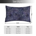 thumbnail image 2 of Yiaed Watercolor Indigo Print Brushed Microfiber Envelope Pillowcases, Standard,Envelope Closure Pillow Cases(No pillow core)-14"x20", 2 of 6