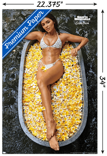 Sports Illustrated: Swimsuit Edition - Olivia Culpo 20 Wall Poster, 22.375" x 34"