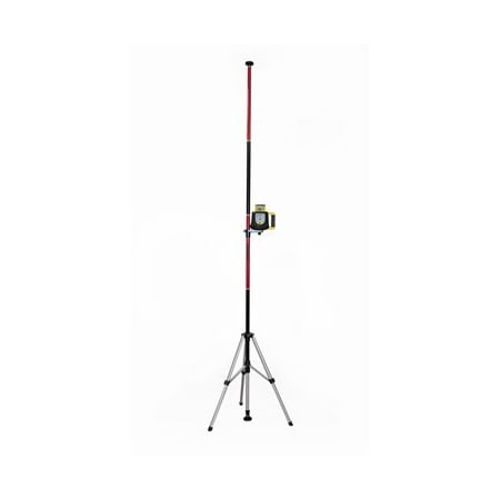 Line Mounting - AdirPro Telescoping Pole with Tripod and Mount for Rotary and Line Lasers