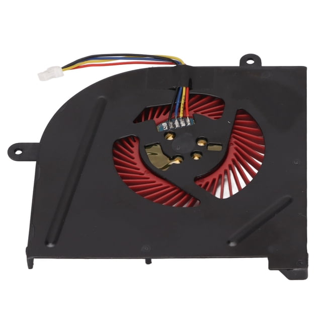 Ventilador De Refrigeración De CPU, Ventilador De Refrigeración Ong Vida útil 4 Pines DC 5 V Fácil Instalación Para MSI GS63VR Para MSI 16K4 Para MSI GS73VR