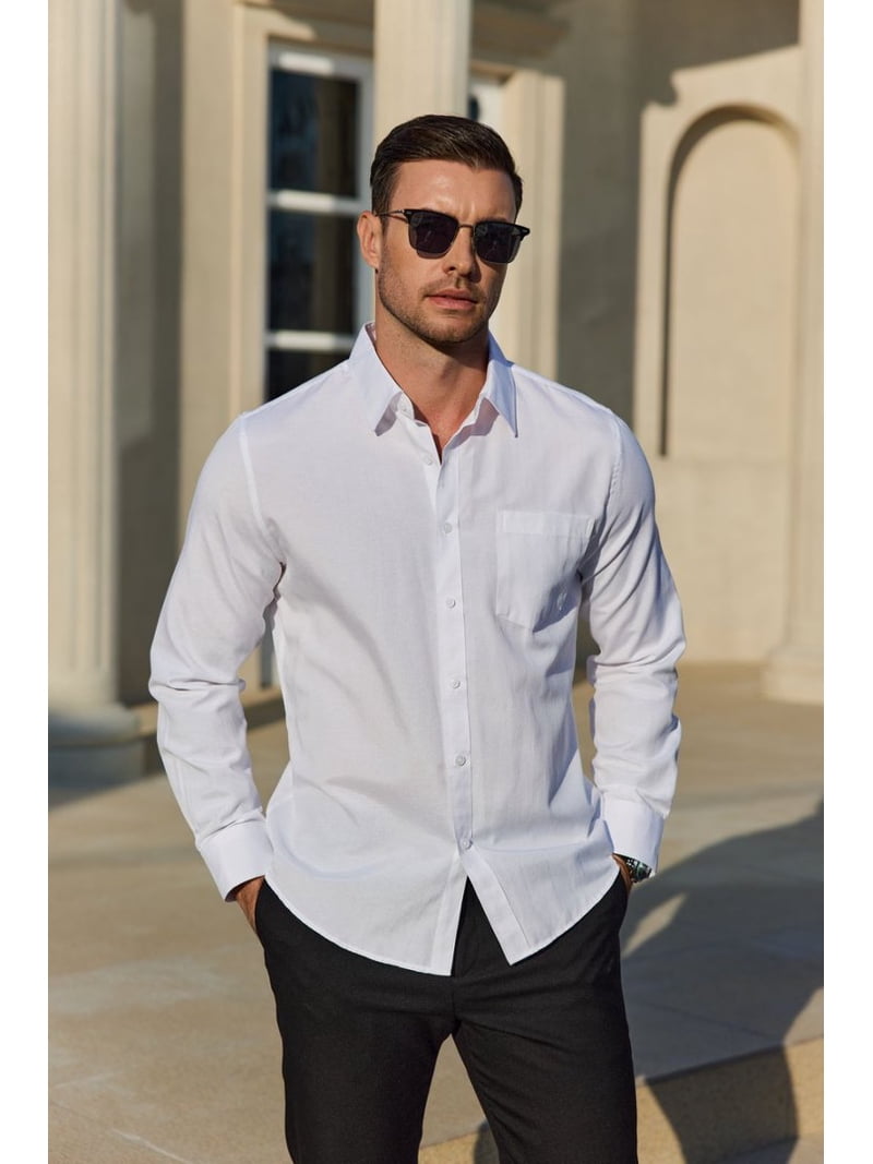 sachin and babi light blue dress Long Sleeve Polo Shirt for Men Casual Workwear Office Outfit Regular Fit  Performance Tee Fall Solid Stylish Tops Black at Amazon Men's Clothing store main image 1